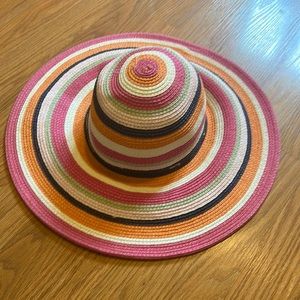 Color Block Beach hat